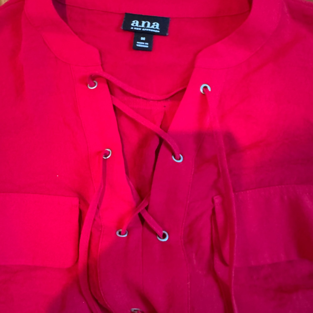 Red Blouse - Picture 2 of 5